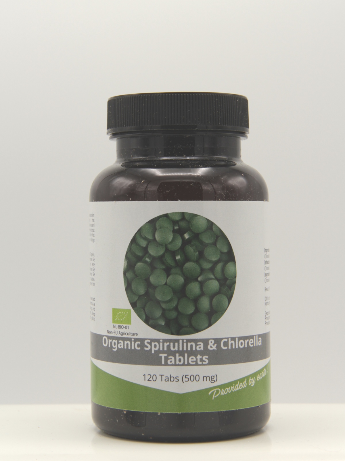 Chlorella-Spiruline combinaison comprimés 120 pièces bio
