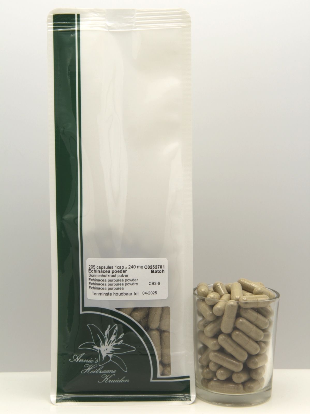 Echinacea capsules 295 pièces